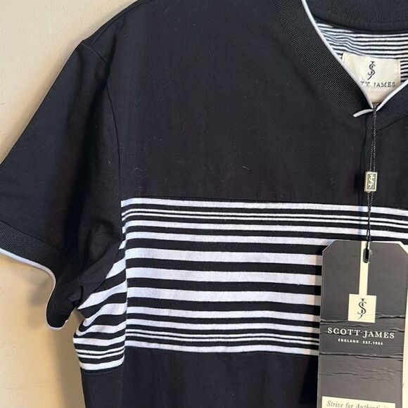 Scott James V-neck Shirt L - Picture 2 of 5